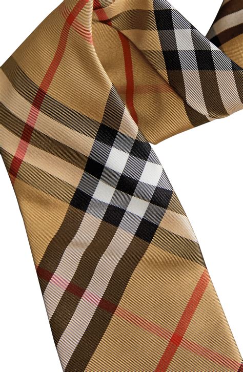 burberry check silk tie sale|Burberry tie vintage.